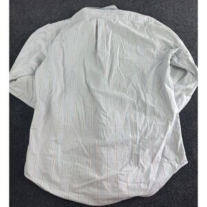 Ralph Lauren Yarmouth Dress Shirt Mens XL Green Striped Pony Button Down